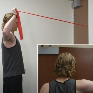 Resistance Band Internal Rotation at 90 Degrees - thephysiobot