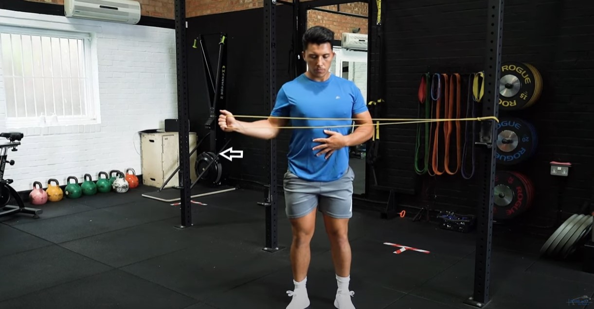 Resistance Band Shoulder External Rotation - thephysiobot